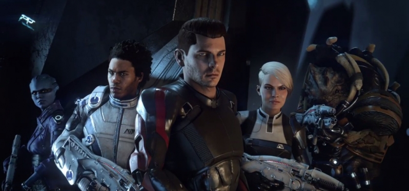 Mass Effect: Andromeda - nowy zwiastun pokazuje cały skład... który wygląda jak przeróbka składu Sheparda
