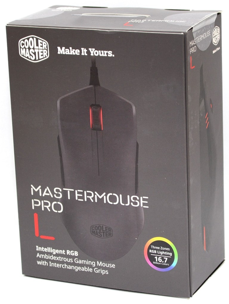 Cooler Master MasterMouse Pro L - test myszki