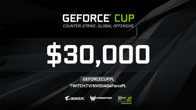 Kolejna edycja GEFORCE CUP z pulą 30 tysięcy dolarów!
