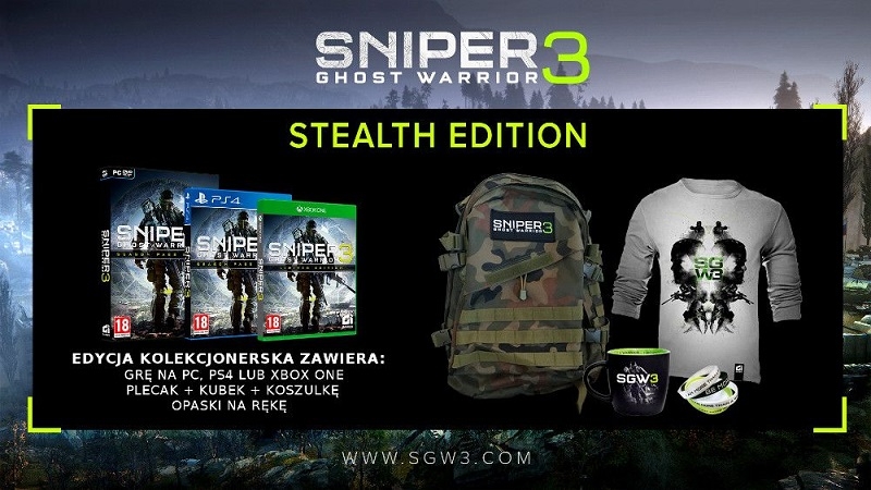 Edycja Kolekcjonerska Sniper: Ghost Warrior 3 dostępna w przedsprzedaży - gamedot.pl