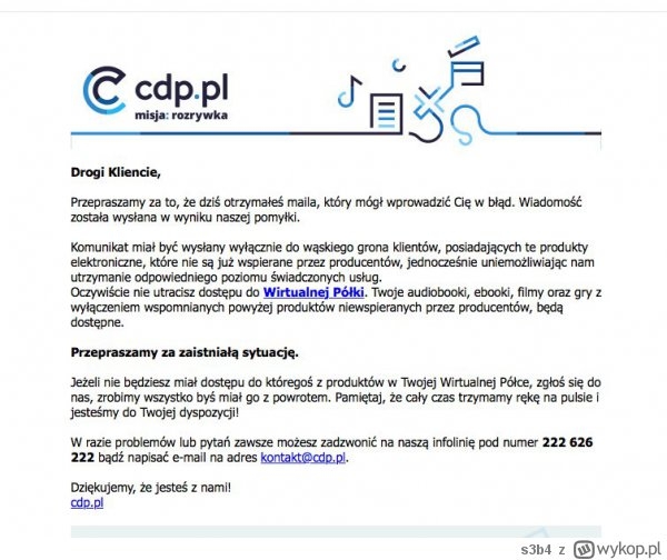 Sklep cdp.pl likwiduje cyfrowe kopie gier [UPDATE] - gamedot.pl
