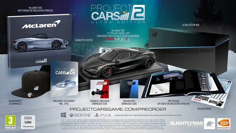 Edycje Kolekcjonerskie Project CARS 2 z dość zaporowymi cenami - gamedot.pl