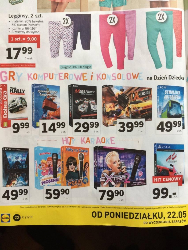 Lidl organizuje wyprzedaż gier