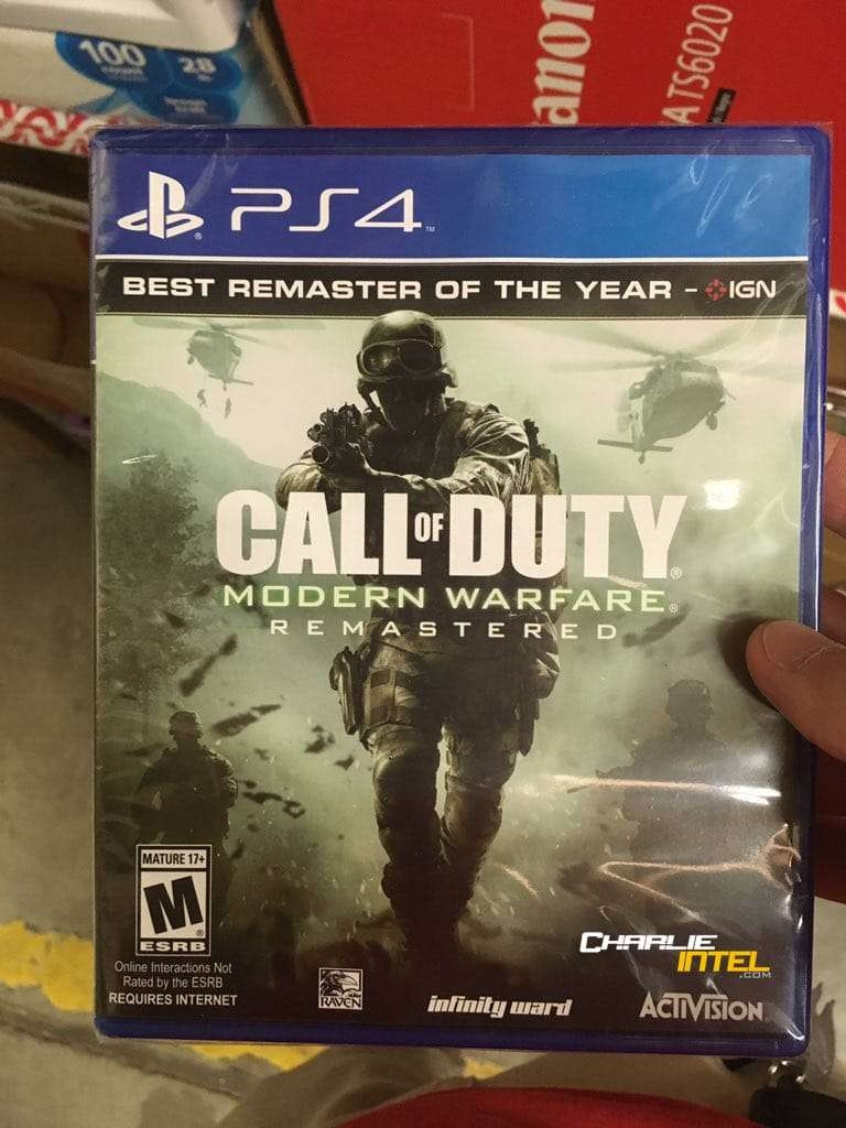 Kolejne źródło potwierdza istnienie samodzielnego wydania remastera Call of Duty: Modern Warfare - gamedot.pl