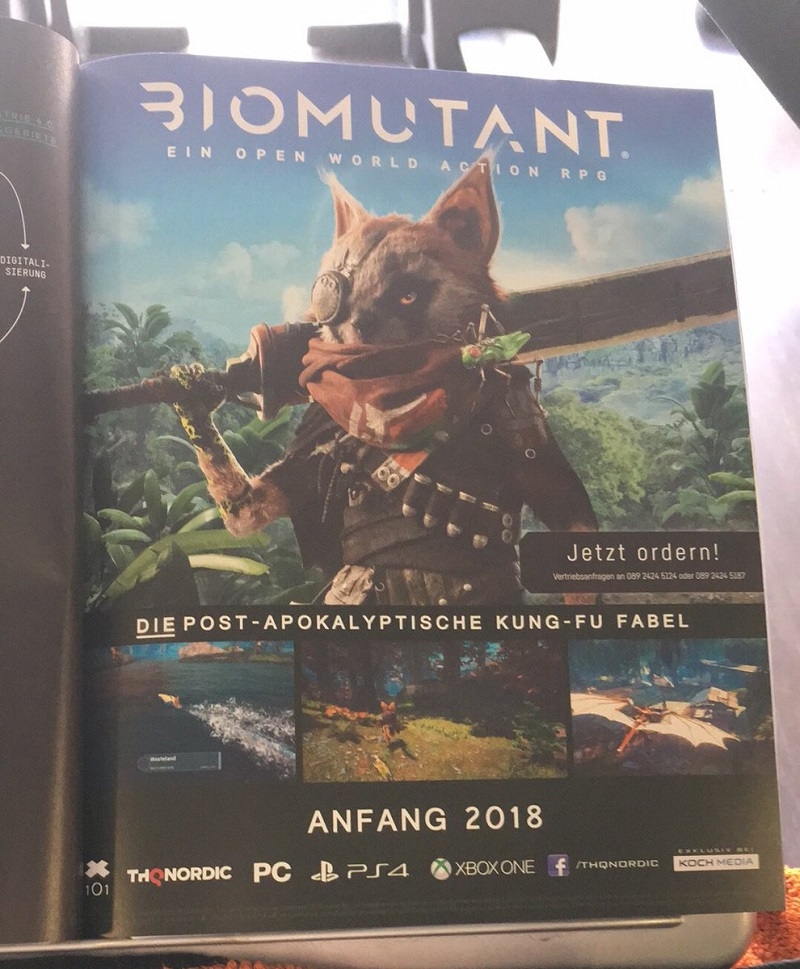 BioMutant - 25-minutowy gameplay z gry