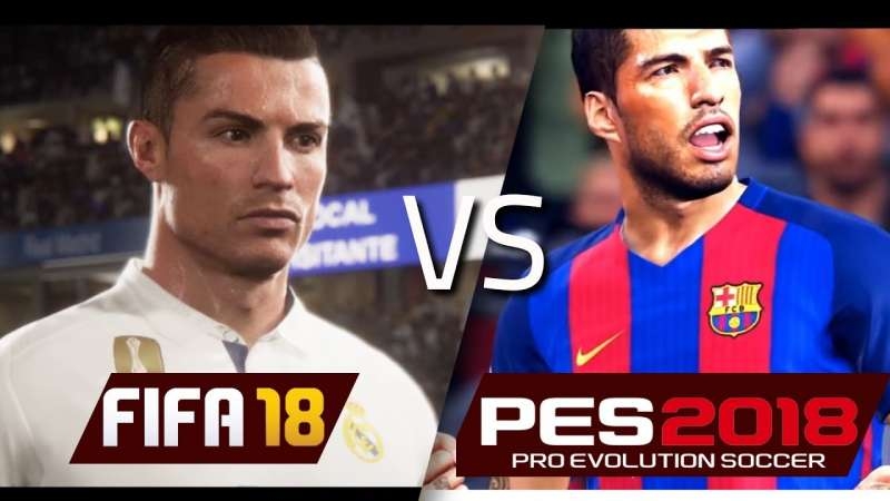 pro evolution soccer 2018 o fifa 2018