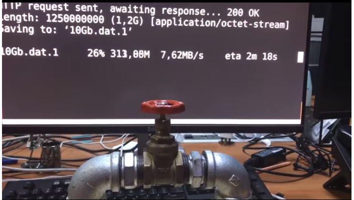 I Ty będziesz mógł kontrolować szybkość swojego internetu zaworem