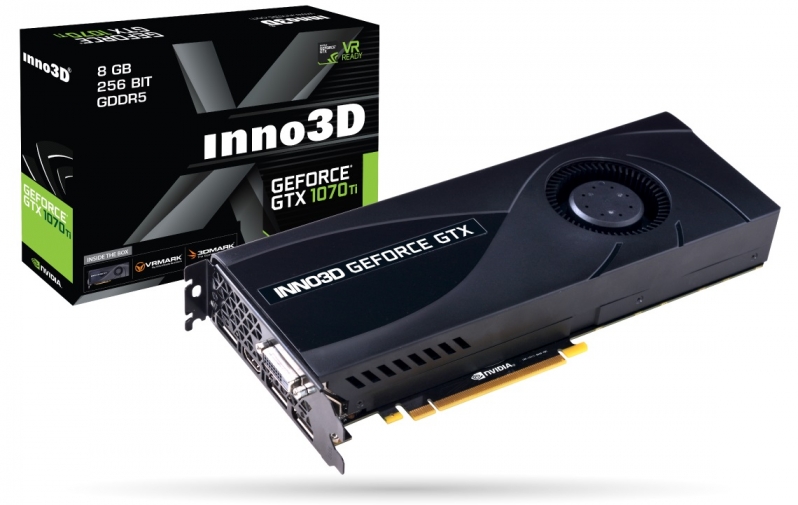 Inno3D prezentuje GeForce GTX 1070 Ti w aż czterech odmianach - gamedot.pl