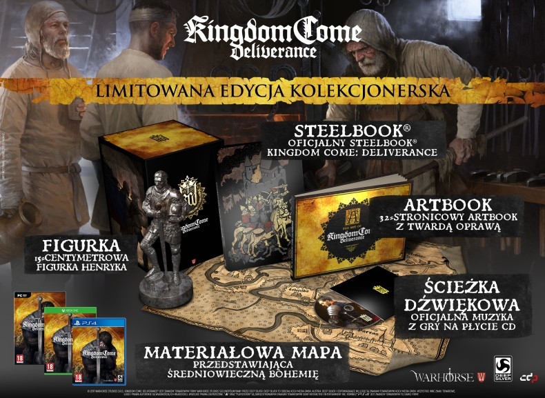 Poznaliśmy zawartość kolekcjonerskiego wydania Kingdom Come: Deliverance - gamedot.pl