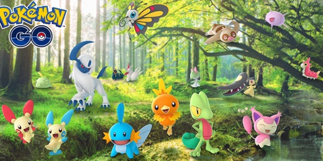 Pokemon Go z dynamiczną pogodą