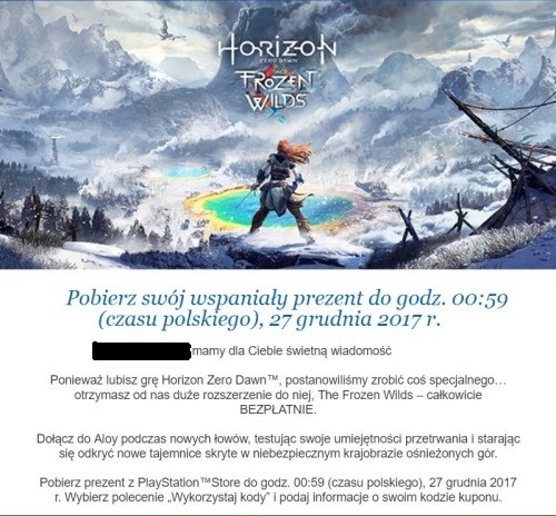 Horizon Zero Dawn: The Frozen Wilds za darmo dla posiadaczy podstawki - gamedot.pl