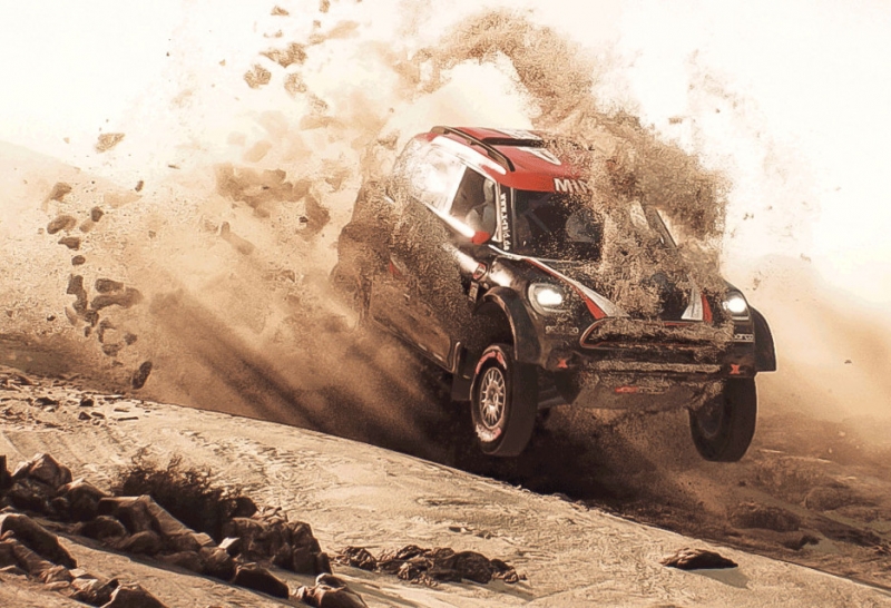 Dakar 18 nadjeżdza