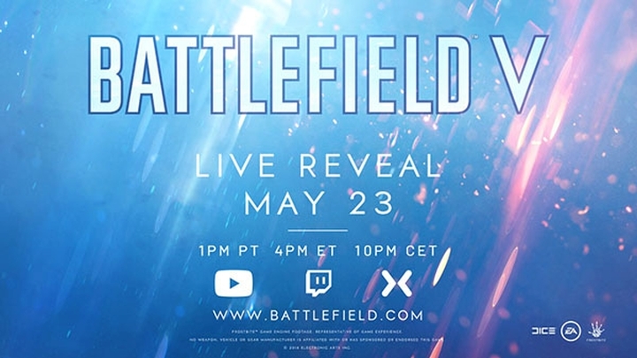 Oficjalna zapowiedź Battlefield V w przyszłym tygodniu