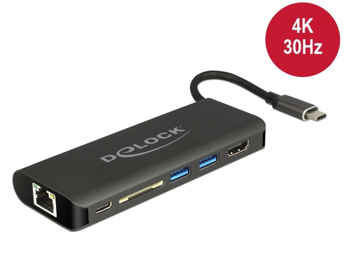 Stacja dokująca Delock - obraz 4K bez HDMI czy DisplayPort