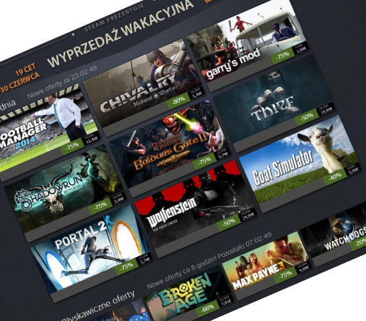 Zmiany w ofertach promocyjnych od Valve