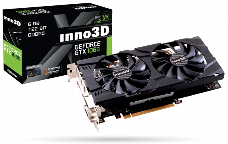 Inno3D GeForce GTX 1060 6GB X2 - karta graficzna dla graczy - gamedot.pl