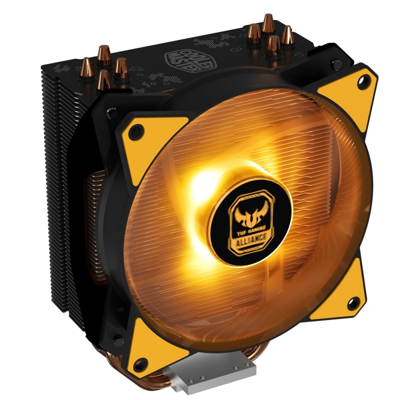 Cooler Master MasterAir MA410M TUF Edition - wydajne chłodzenie z podświetleniem RGB - gamedot.pl