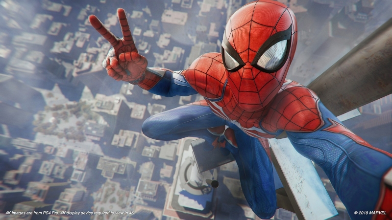 Photo mode w Spider-man oraz w Cyberpunk 2077