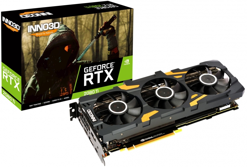 Inno3D: podkręcony RTX 2080 z trzema wentylatorami