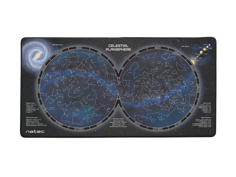 Natec Universe - kosmiczna podkładka pod mysz
