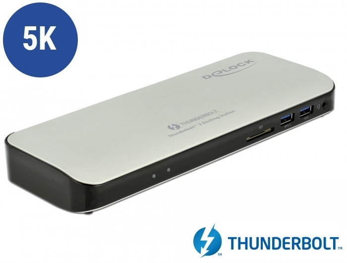 Delock: wielofunkcyjna stacja dokująca Thunderbolt 3