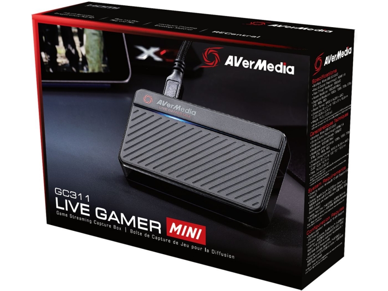 AVerMedia wprowadza Live Gamer Mini - kieszonkowy wideo grabber