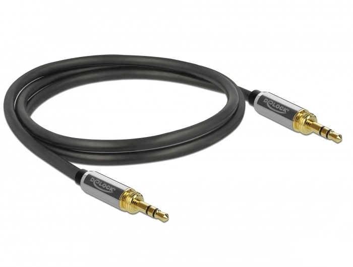 Delock: kable audio z adapterem dla 6,35 mm jack