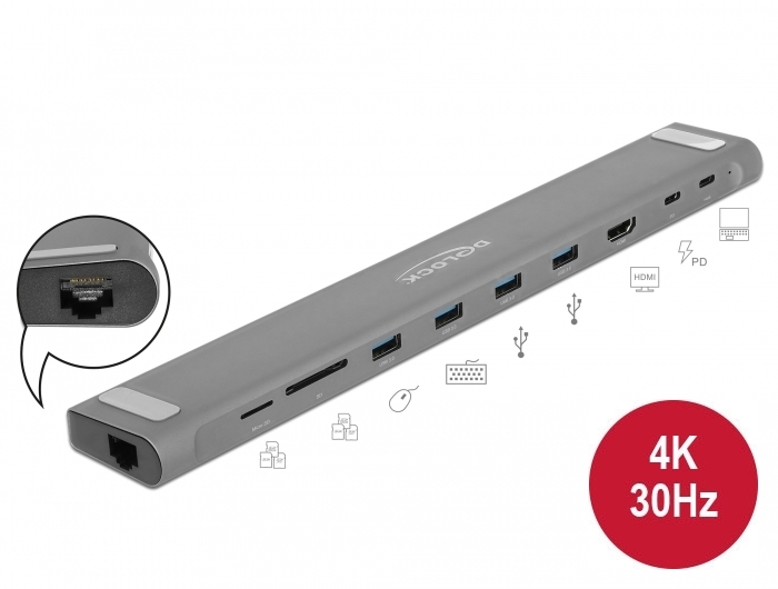 Delock wprowadza nową stację dokującą 4K