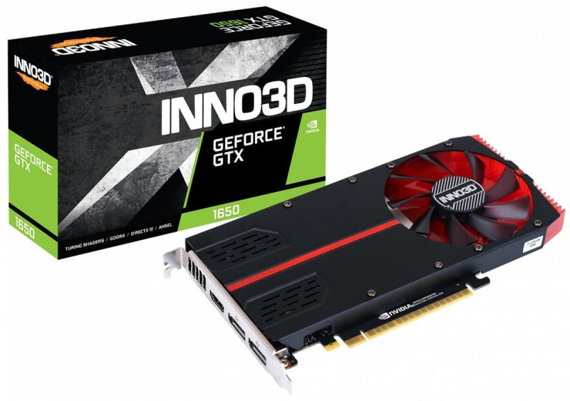 INNO3D GeForce GTX 1650 Single Slot - kiedy w obudowie naprawdę miejsca brak