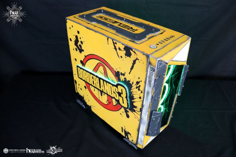 Mayhem Modz prezentuje swój najnowszy projekt - unikalny PC utrzymany w klimacie Borderlands 3