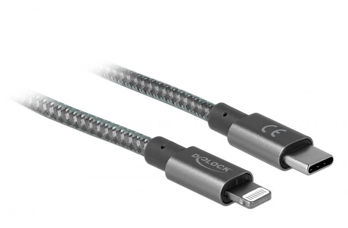 Delock: kable USB-C do Lightning z funkcją transmisji danych i szybkiego ładowania urządzeń Apple