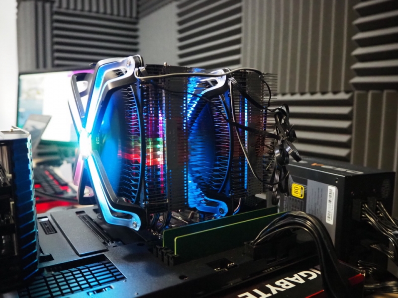 Test chłodzenia Zalman CNPS20X