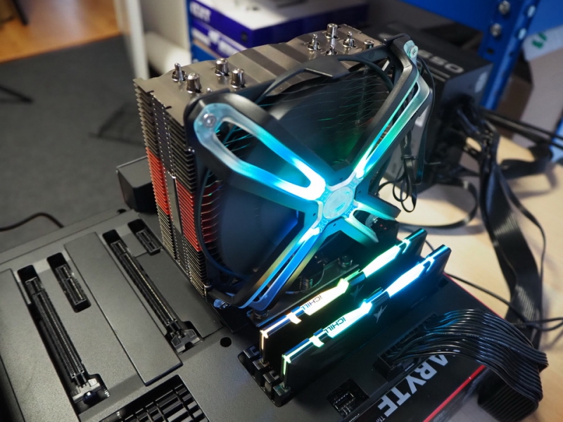 Test chłodzenia Zalman CNPS17X
