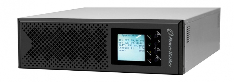 PowerWalker VFI CPH 3/3 - trójfazowe zasilacze UPS o jednostkowym współczynniku mocyMożliwość pokrycia nawet 100 kW, moc czynna równa pozornej i modułowa budowa zapewniająca wysoką elastyczność. Do tego możliwość instalacji w szafach serwerowych 19” i moż