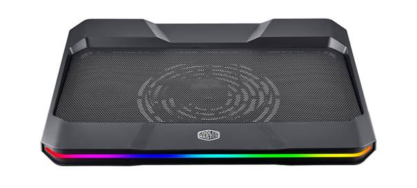 Cooler Master Notepal X150 Spectrum - efektowna podstawka pod laptop na upalne dni