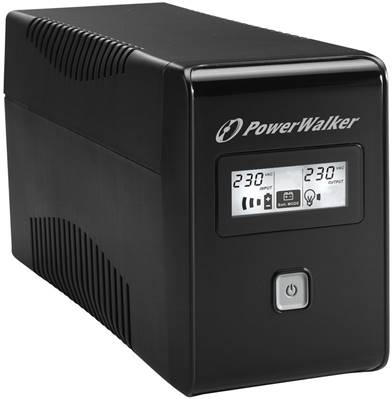 PowerWalker VI 850 LCD FR - cichy i kompaktowy zasilacz awaryjny