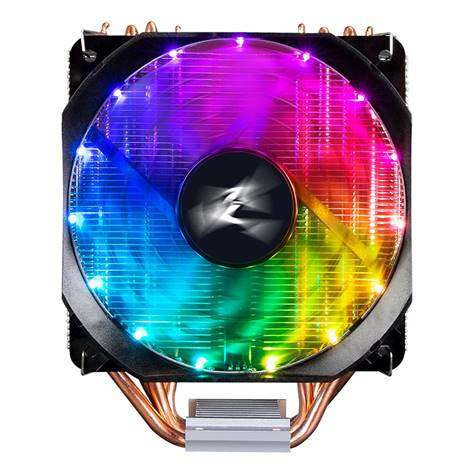 Zalman CNPS9X Optima RGB - kompaktowy cooler CPU w tęczowych barwach