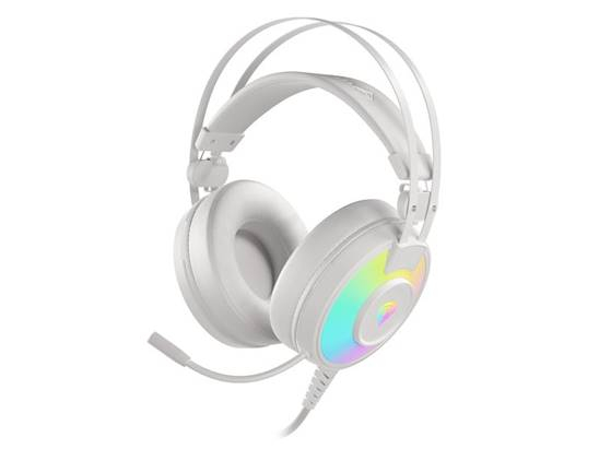 Genesis Neon 600 RGB White - gamingowy headset w szykownej bieli