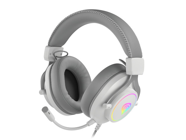 Genesis Neon 750 RGB White - topowy headset dla fanów bieli