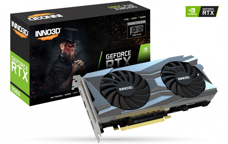 Inno3D GeForce RTX 2060 12 GB Twin X2 OC - doładowana “sześćdziesiątka” gotowa do gry