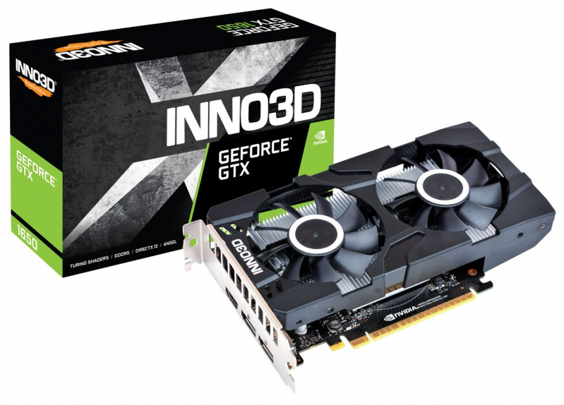 INNO3D GeForce GTX 1650 GDDR6 TWIN X2 OC - klasyczny, nadal wydajny Turing