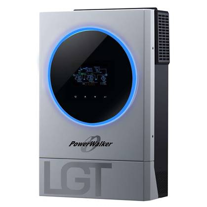 PowerWalker Solar Inverter 3600 LGT i 5600 LGT - inwertery solarne z konfigurowalnym pierścieniem LED Ambient RGB