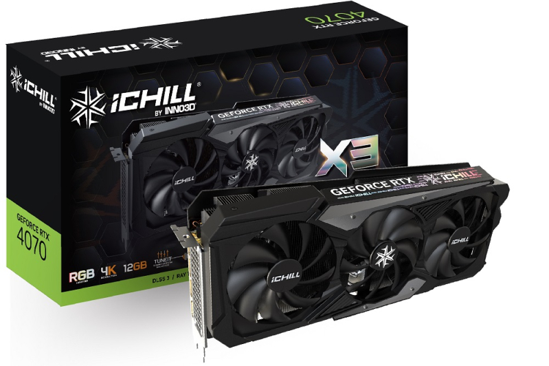 Premierowe karty graficzne INNO3D GeForce RTX 4070 już dostępne w sklepach