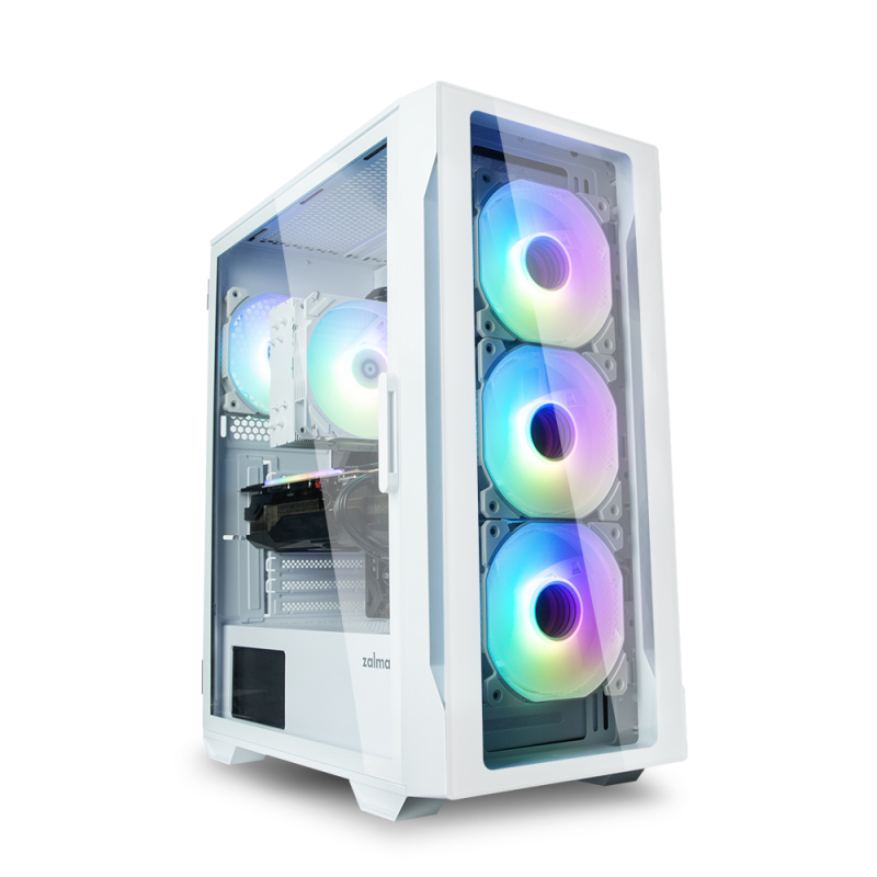 Zalman i3 NEO TG White — przestronna obudowa w białym kolorze
