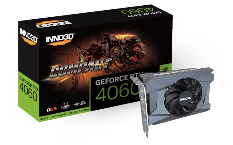 INNO3D GeForce RTX 4060 Compact — najtańszy przedstawiciel architektury Ada Lovelace