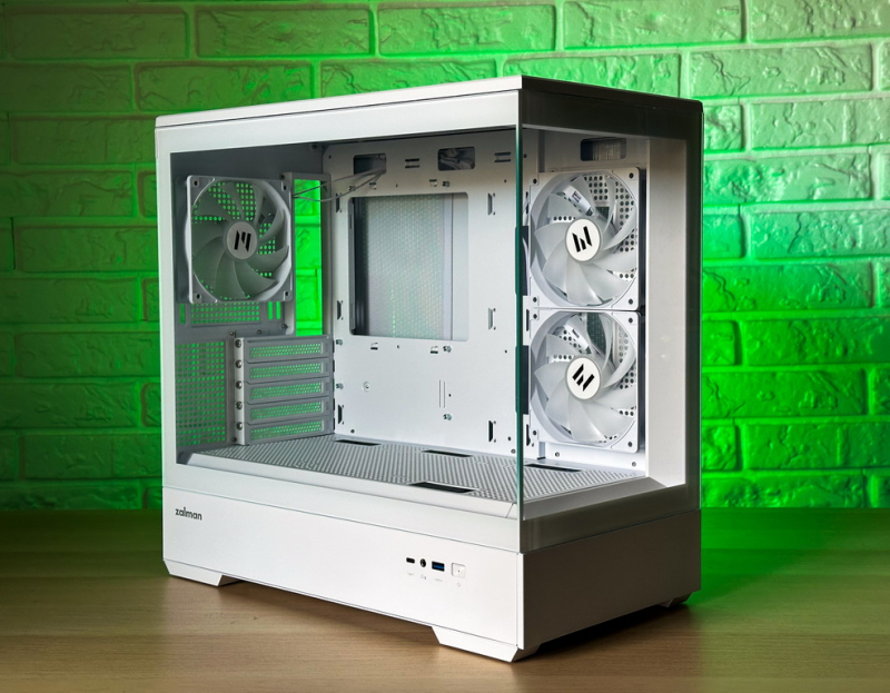 Test obudowy Zalman P30 White