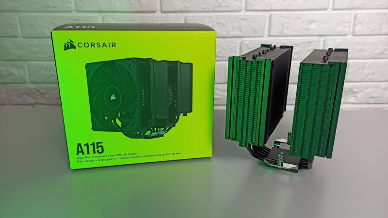 Test chłodzenia Corsair A115