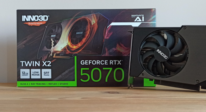 Test karty Inno3D GeForce RTX 5070 Twin X2