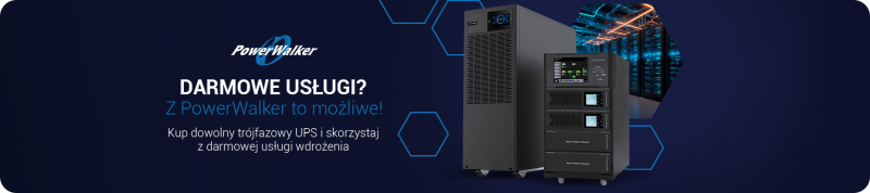 Bezpłatne wdrożenie przy zakupie każdego trójfazowego UPS PowerWalker - profesjonalne wsparcie od początku do końca