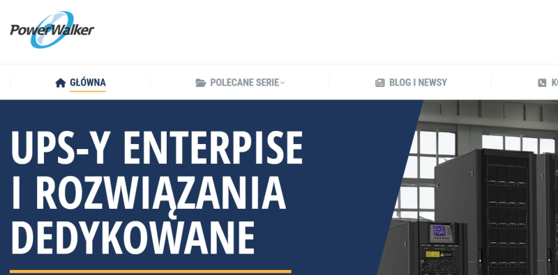 PowerWalker z nową polską stronę internetową